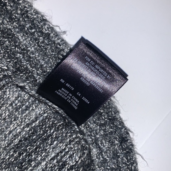 Anthropologie Field Flower Long Black, White, and Grey Sweater - Women’s Size XS - Picture 8 of 8